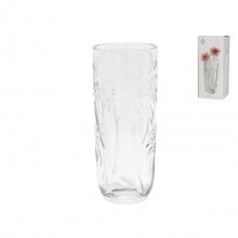 Vaza stikl. 24*10cm FIYI